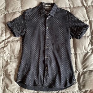 Ted Baker Patterned Shirt Size 2 (Small)